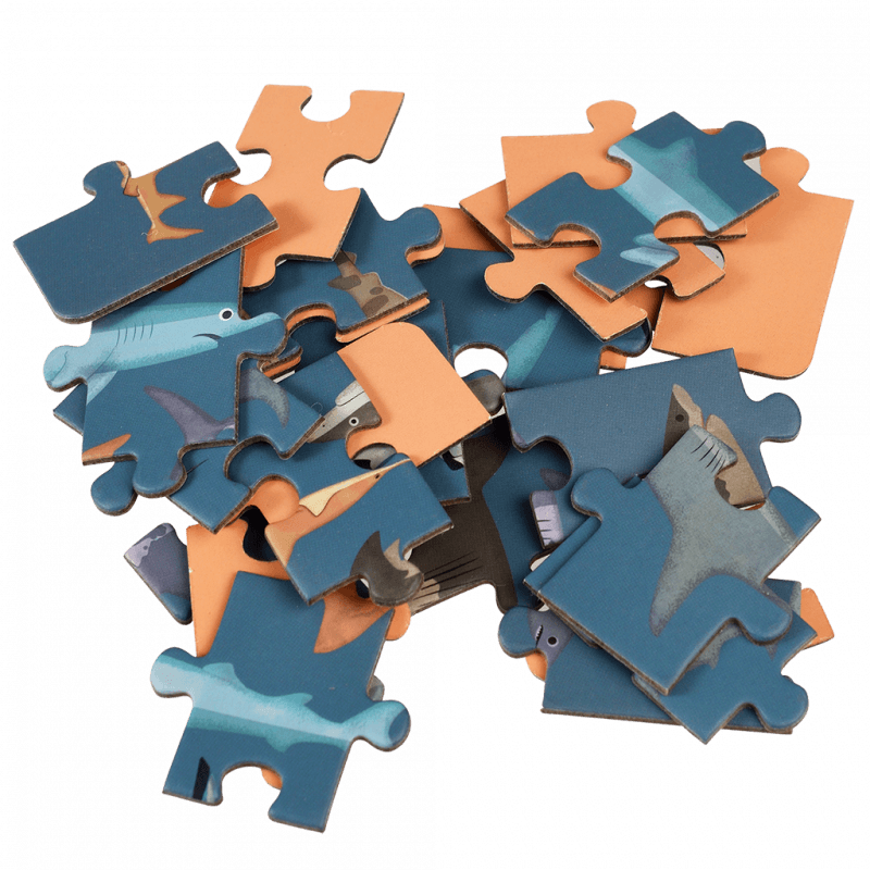 Rex London Mini Jigsaw Puzzle - Sharks