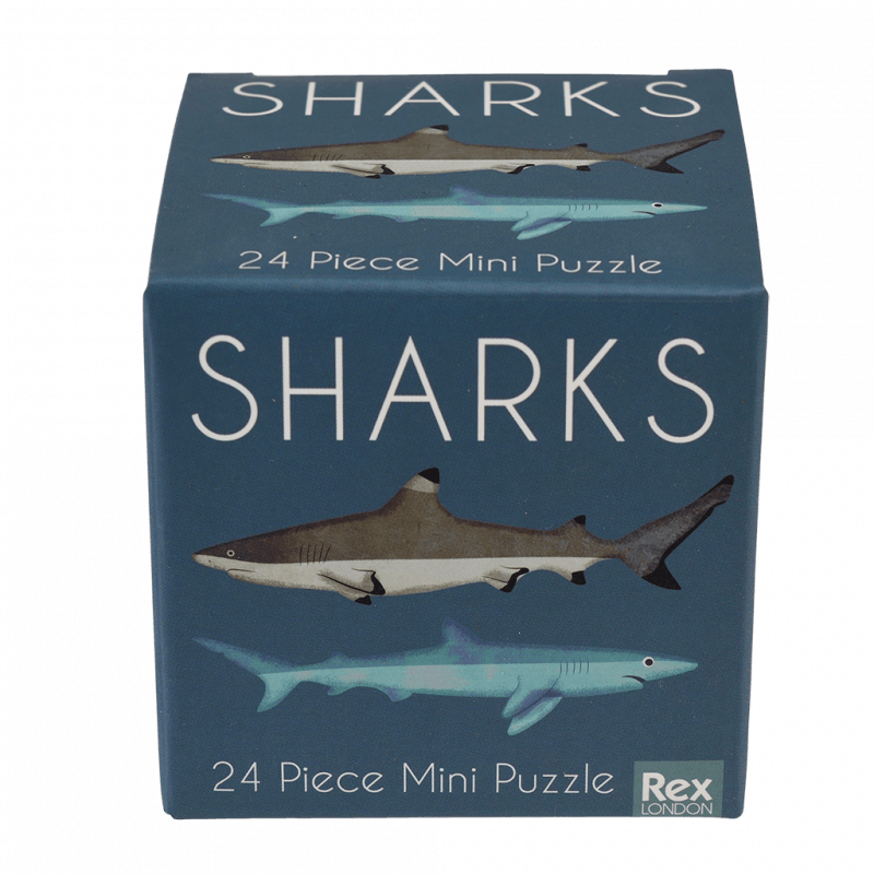 Rex London Mini Jigsaw Puzzle - Sharks