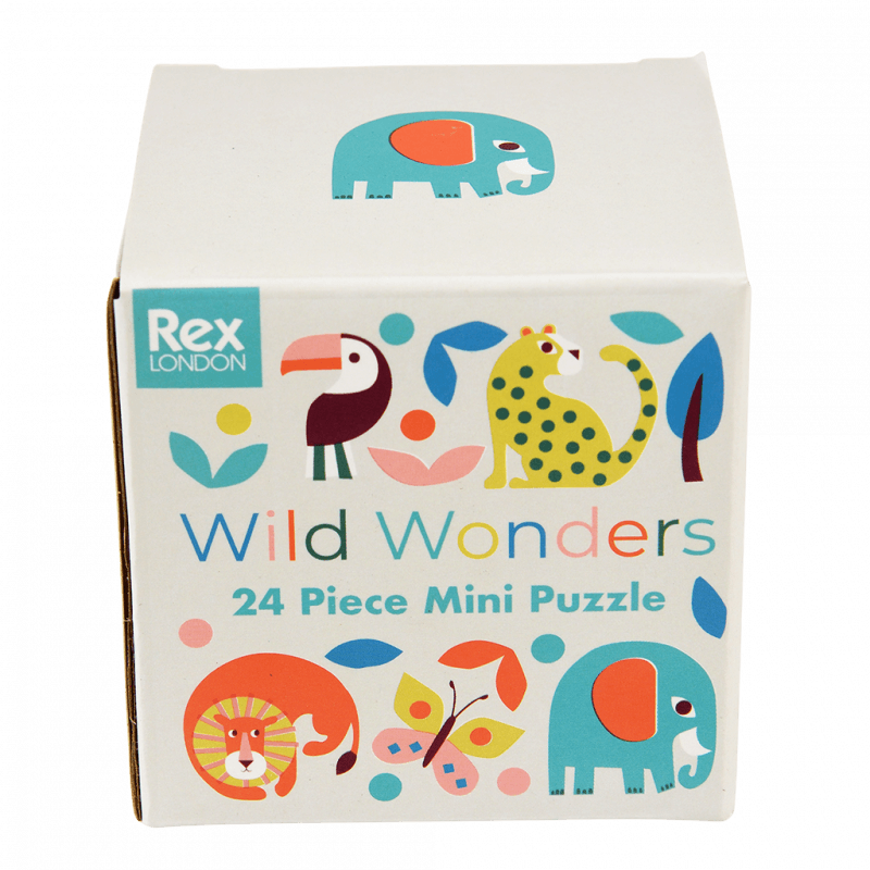 Rex London Mini Jigsaw Puzzle - Wild Wonders