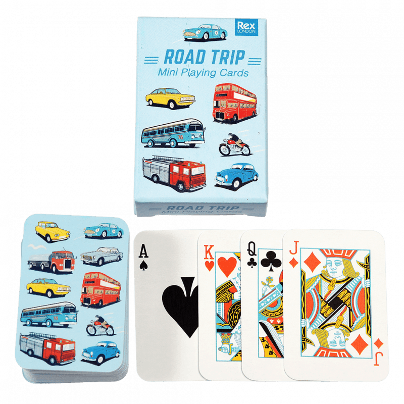 Rex London Mini Playing Cards - Road Trip
