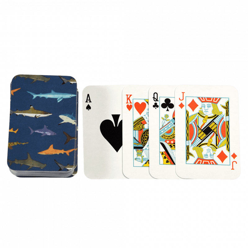 Rex London Mini Playing Cards - Sharks