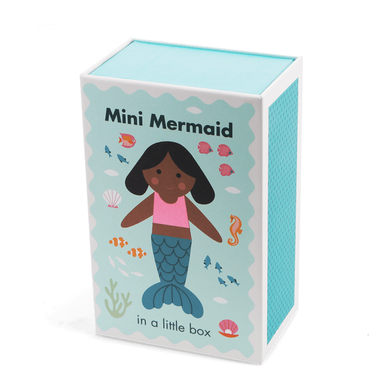 Rex London Mini Soft Toy In A Little Box - Mermaid