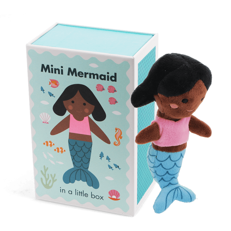 rex london Mini soft toy in a little box - Mermaid
