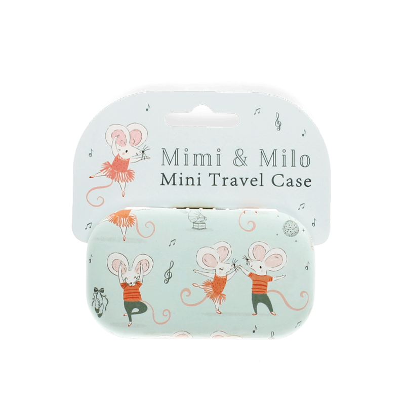 Rex London Mini Travel Case - Mouse Ballet