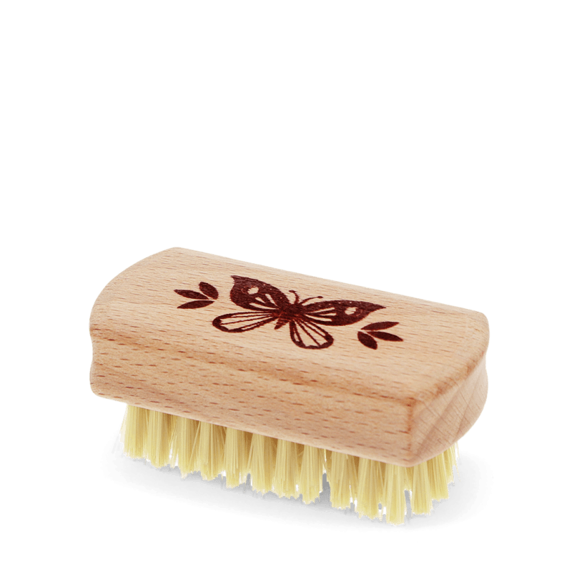 Rex London Mini Wooden Nail Brush - Butterfly