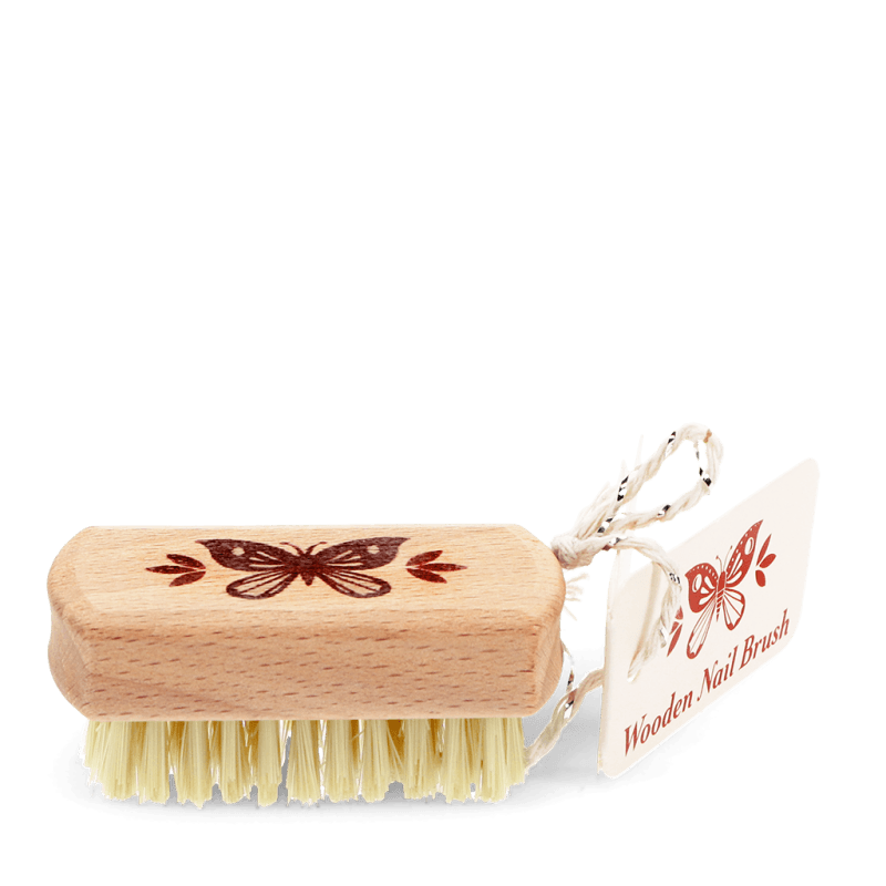 Rex London Mini Wooden Nail Brush - Butterfly