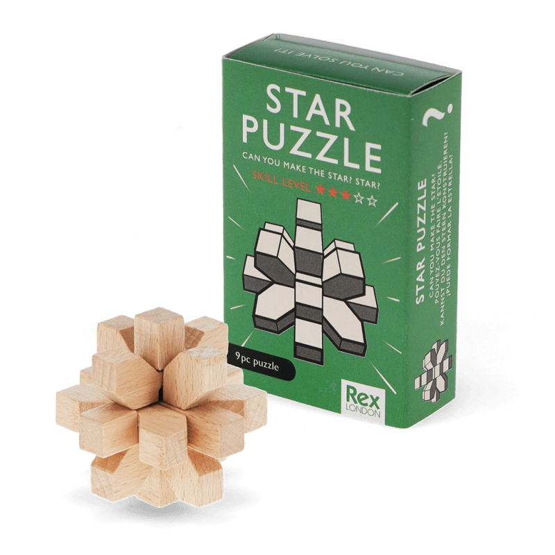 Rex London Mini Wooden Puzzles - Assorted (SINGLE)