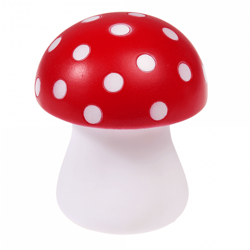 Rex London Night Light - Red Toadstool