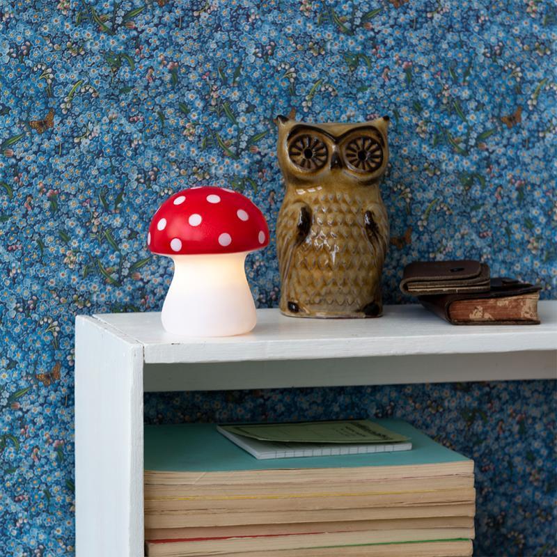 rex london Night light - Red toadstool