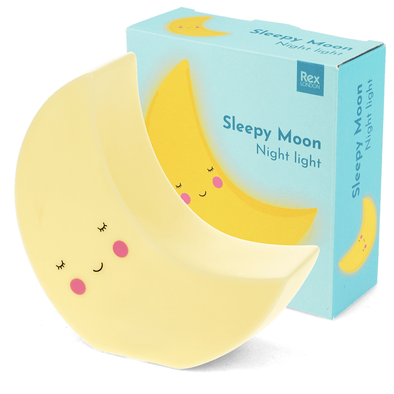 Rex London Night Light - Sleepy Moon
