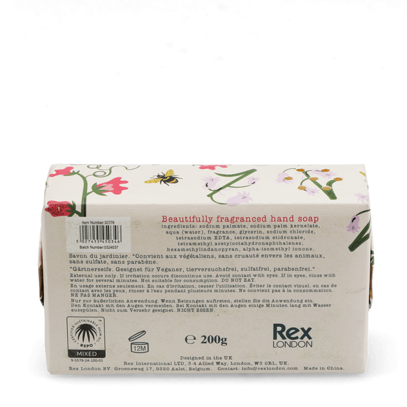 Rex London Nourishing Soap Bar 200g - Honey Bee