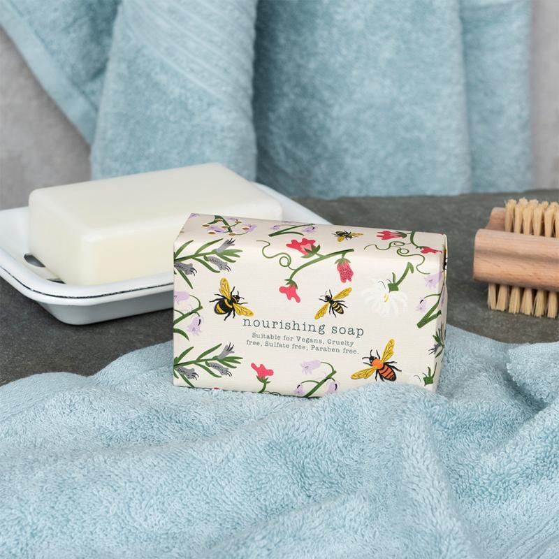 rex london Nourishing soap bar 200g - Honey bee