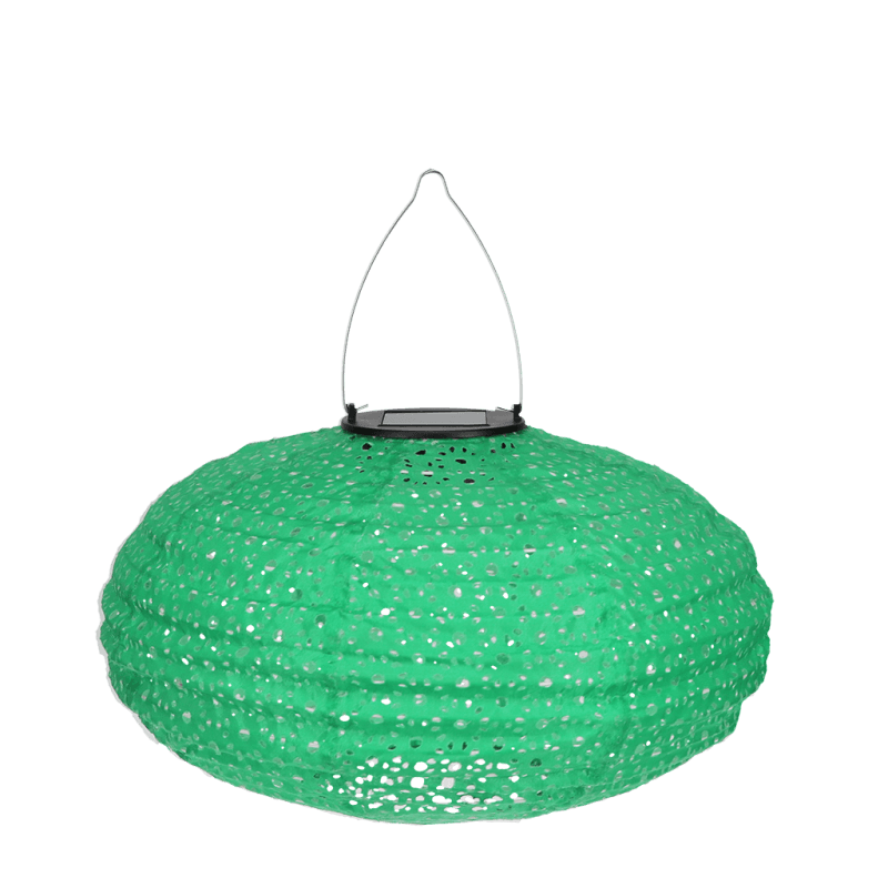 Rex London Outdoor Solar UFO Lantern - Green