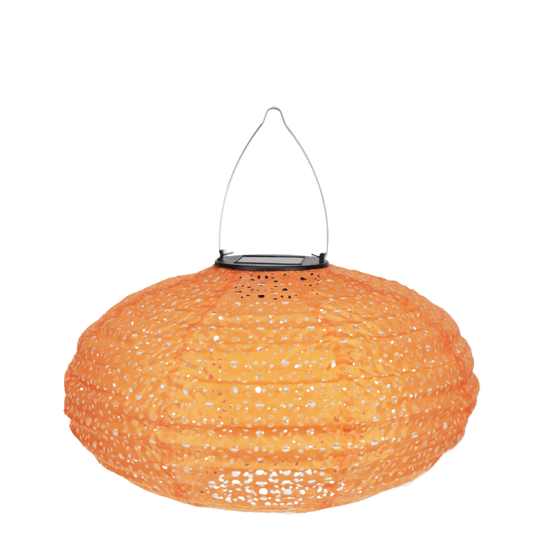 Rex London Outdoor Solar UFO Lantern - Orange