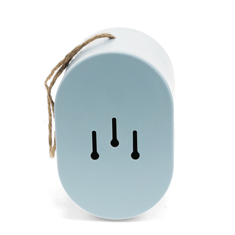 Rex London Oval Bamboo Fibre Birdhouse - Blue