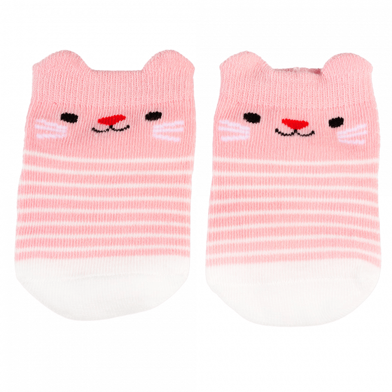 Rex London Pair Of Baby Socks - Cookie The Cat