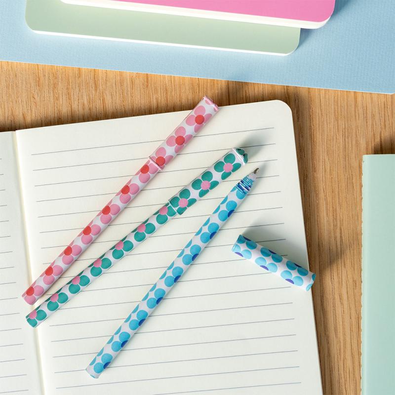 rex london Paper ballpoint pens (set of 3) - Daisy