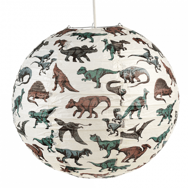 Rex London Paper Lampshade - Prehistoric Land