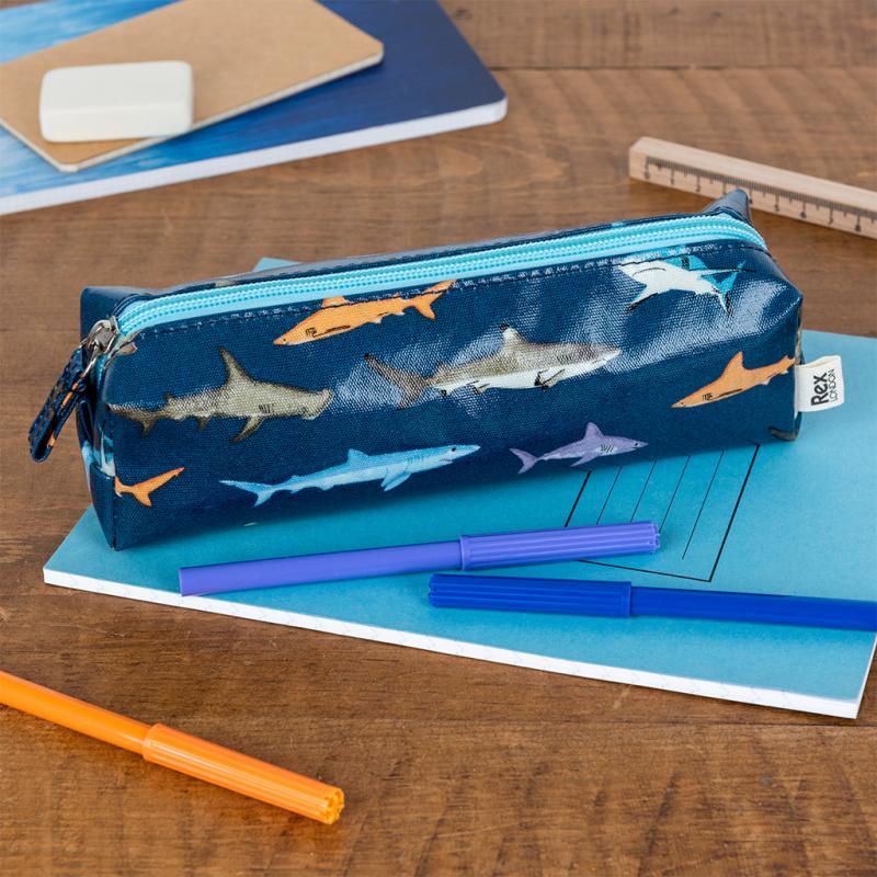 rex london Pencil case - Sharks