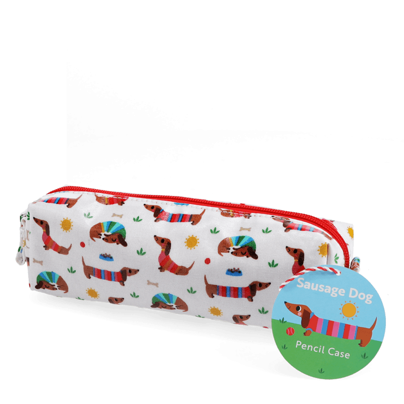 Rex London Pencil Case - Sunny Sausage Dog