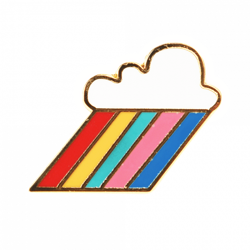 Rex London Pin Badge - Cloud Burst
