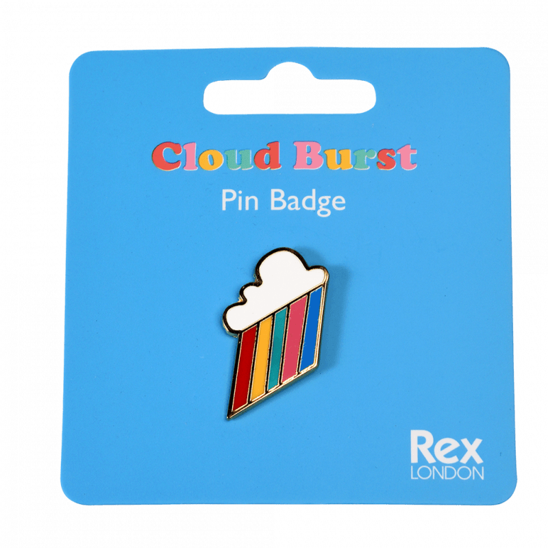 Rex London Pin Badge - Cloud Burst