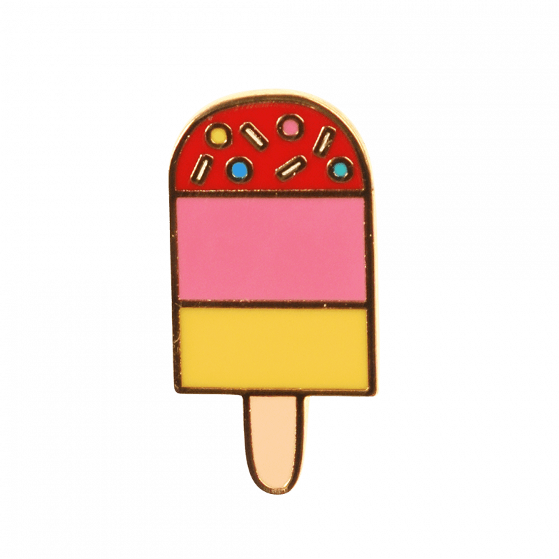 Rex London Pin Badge - Ice Lolly
