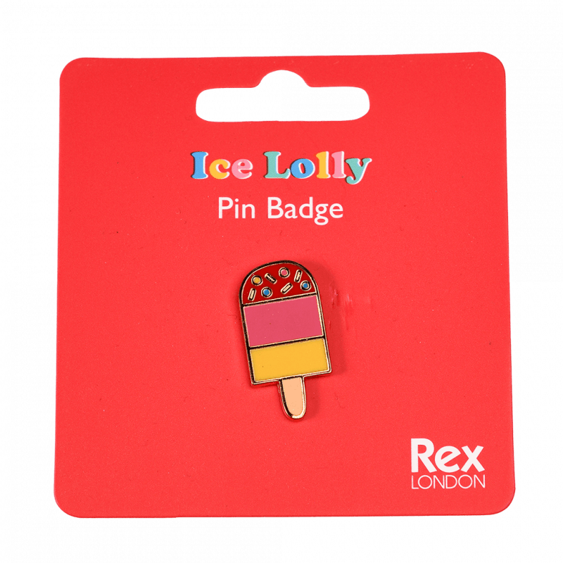 Rex London Pin Badge - Ice Lolly