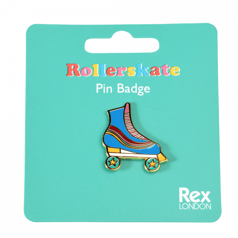 Rex London Pin Badge - Roller Skate