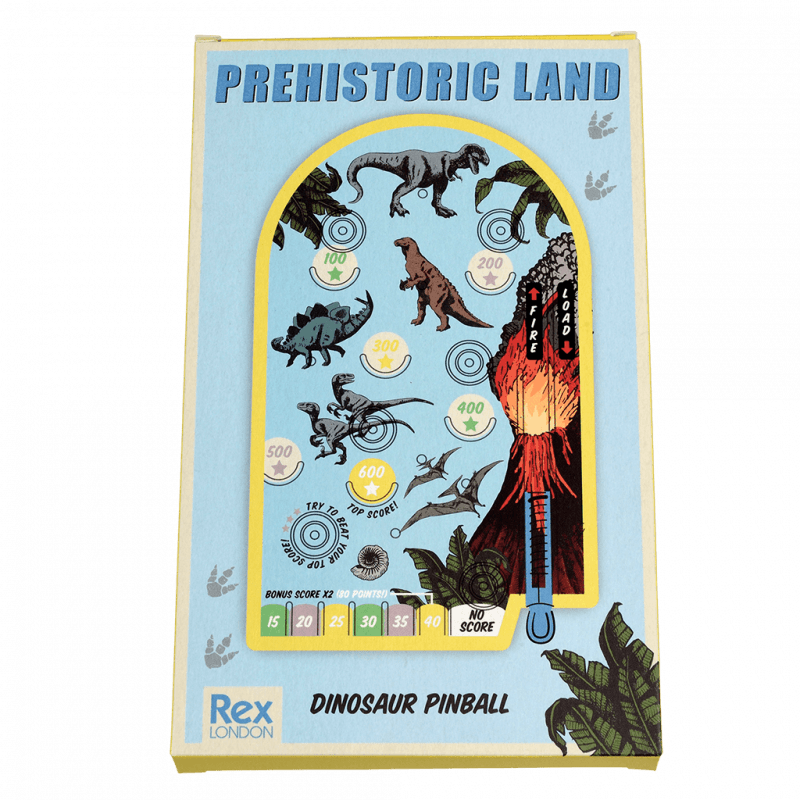 Rex London Pinball Game - Prehistoric Land Dinosaur