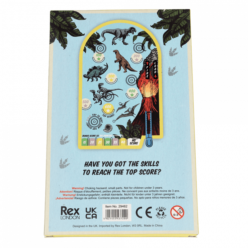 Rex London Pinball Game - Prehistoric Land Dinosaur