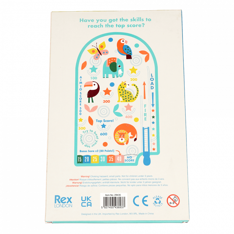 Rex London Pinball Game - Wild Wonders