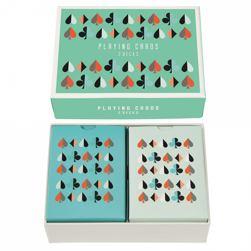 Rex London Playing Cards In A Box - Two Decks