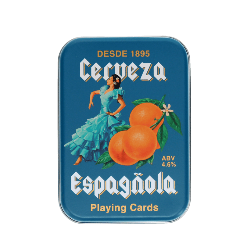 Rex London Playing Cards In A Tin - Cerveza Española