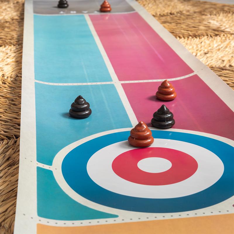 rex london Poo curling game