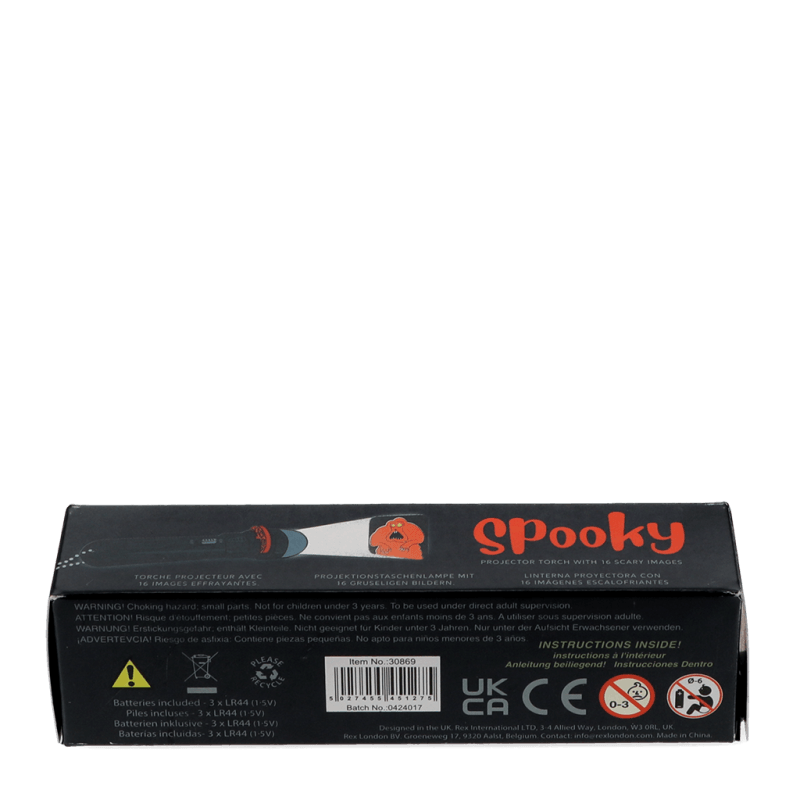 Rex London Projector Torch - Spooky