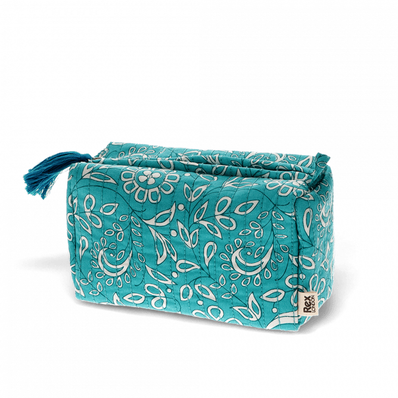 Rex London Quilted Makeup Bag - Radhika