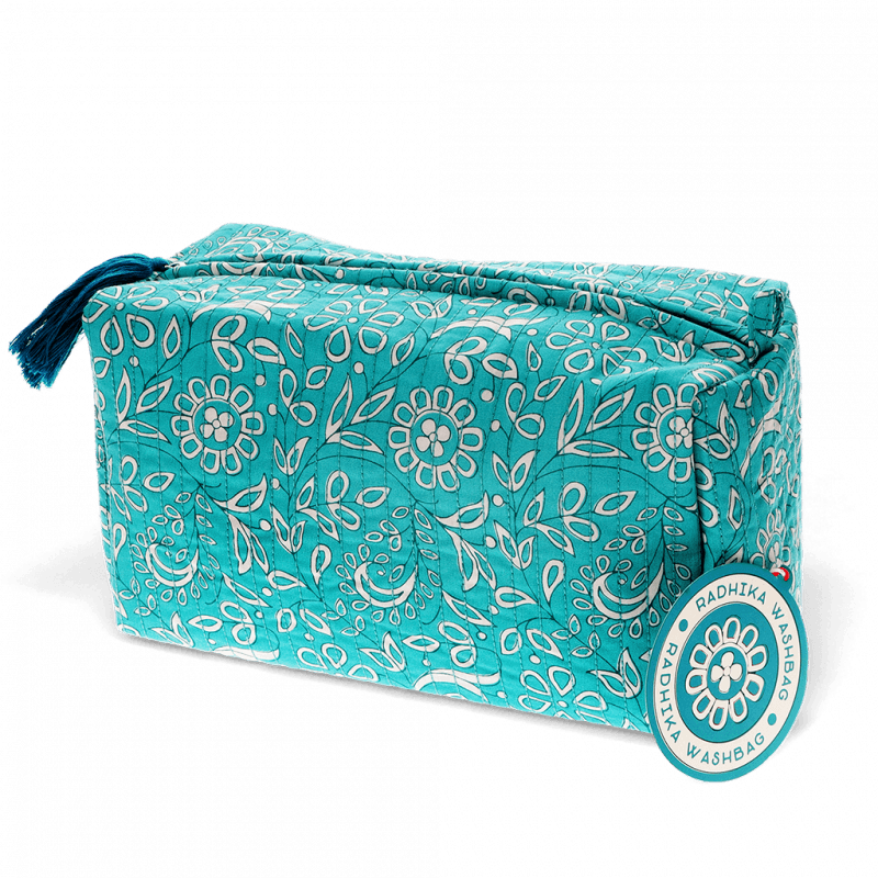 Rex London Quilted Wash Bag - Radhika