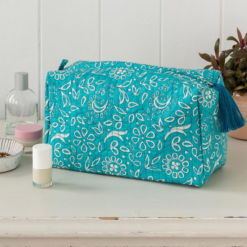 rex london Quilted wash bag - Radhika
