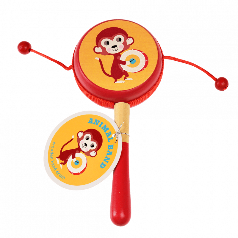 Rex London Rattle Drum - Animal Band