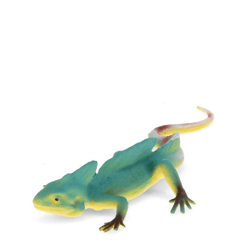 Rex London Realistic Double Crown Lizard Toy