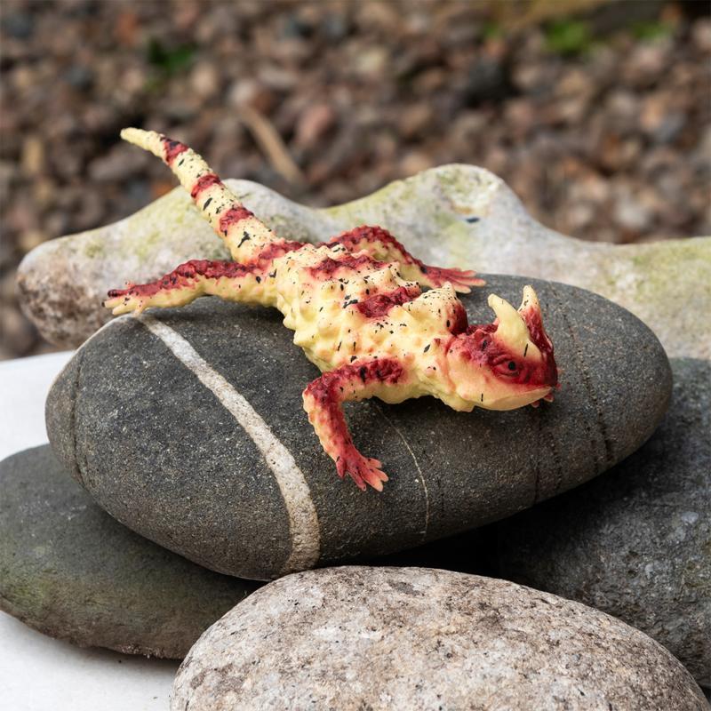 rex london Realistic horned lizard toy
