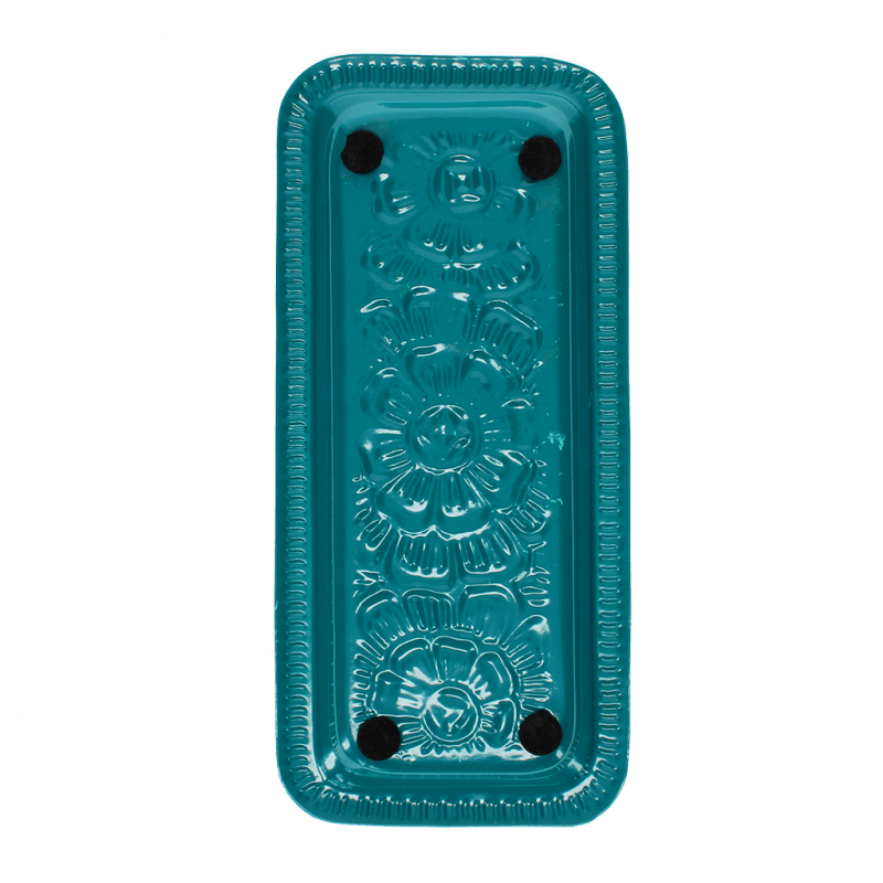 Rex London Rectangular Enamel Trinket Tray - Blue