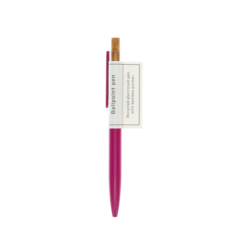 Rex London Recycled Ballpoint Pen - Bright Pink