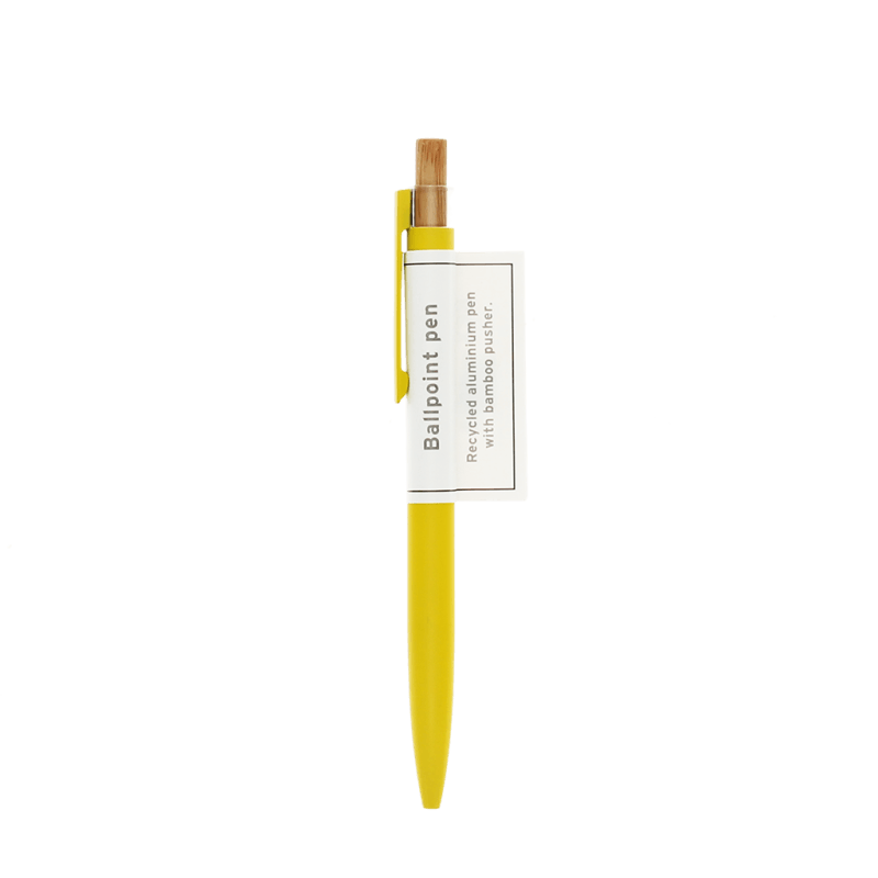 Rex London Recycled Ballpoint Pen - Yellow