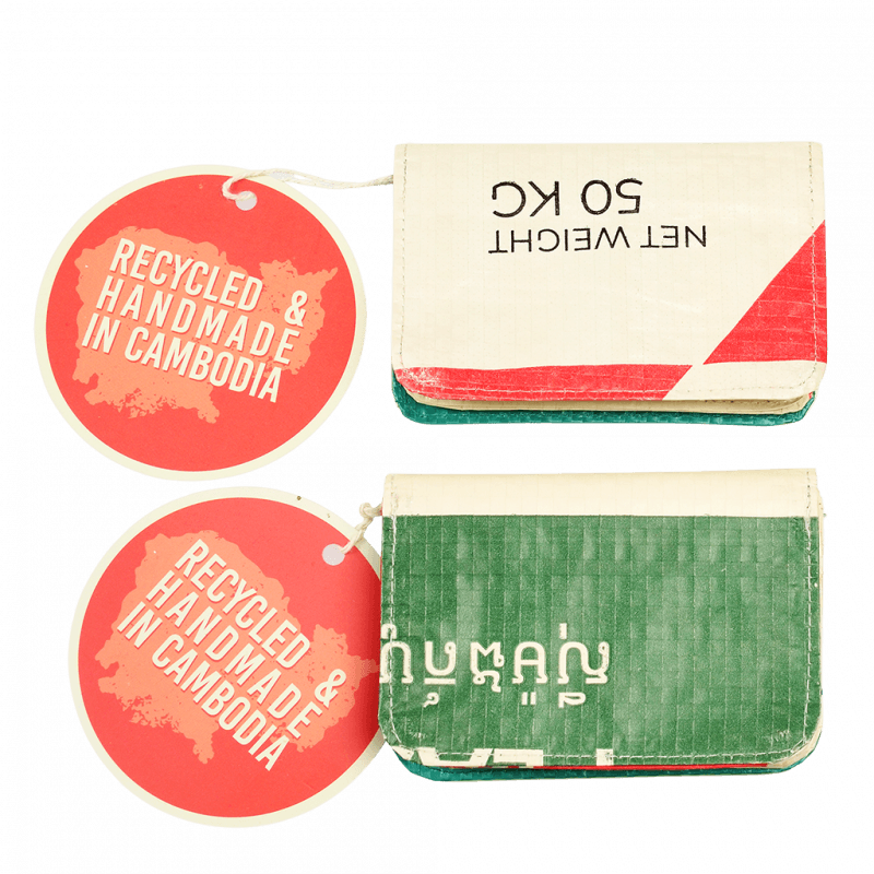 Rex London Recycled Cement Bag Coin Purse