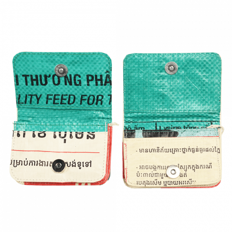 Rex London Recycled Cement Bag Coin Purse