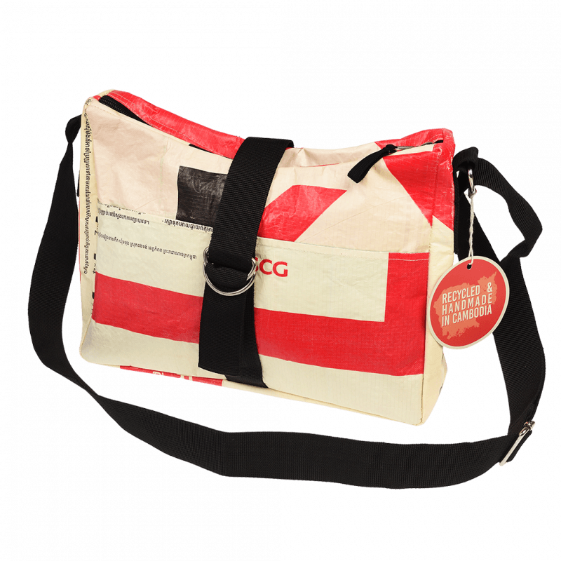 Rex London Recycled Cement Bag Handbag