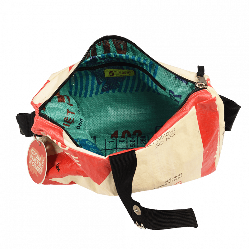 Rex London Recycled Cement Bag Handbag