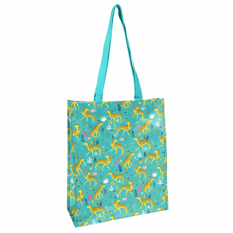 Rex London Recycled Shopping Bag - Cheetah